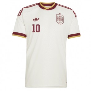 Spanien Dani Olmo #10 Udebanetrøje VM 2026 Kortærmet